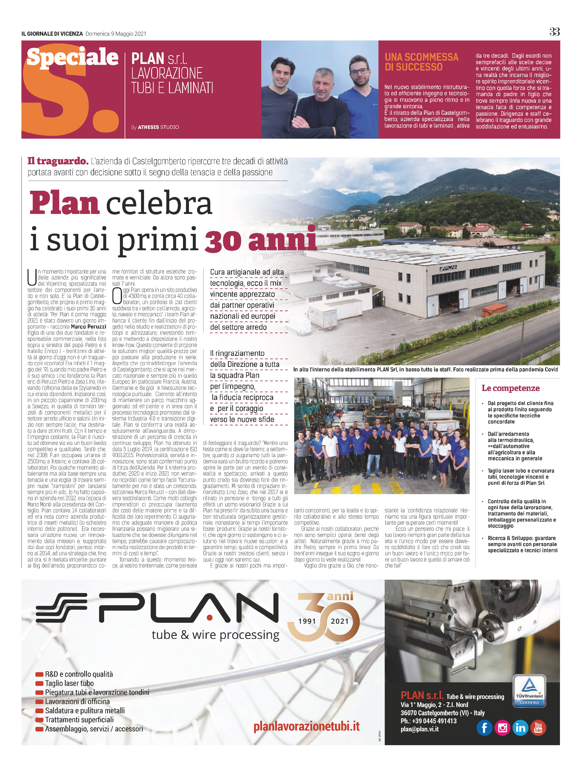 Plan celebra i suoi primi 30 anni 